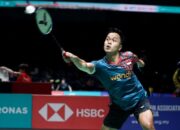 Anthony Ginting Ditekuk Kunlavut Vitidsarn, Tunggal Putra Indonesia Rontok