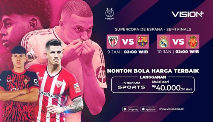 Real Madrid vs Mallorca, Siapa yang Akan Bertemu Barcelona di Final? Streaming Supercopa de Espana di Vision+